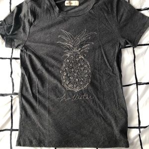 Hollister T-Shirt, Pineapple Embroidery